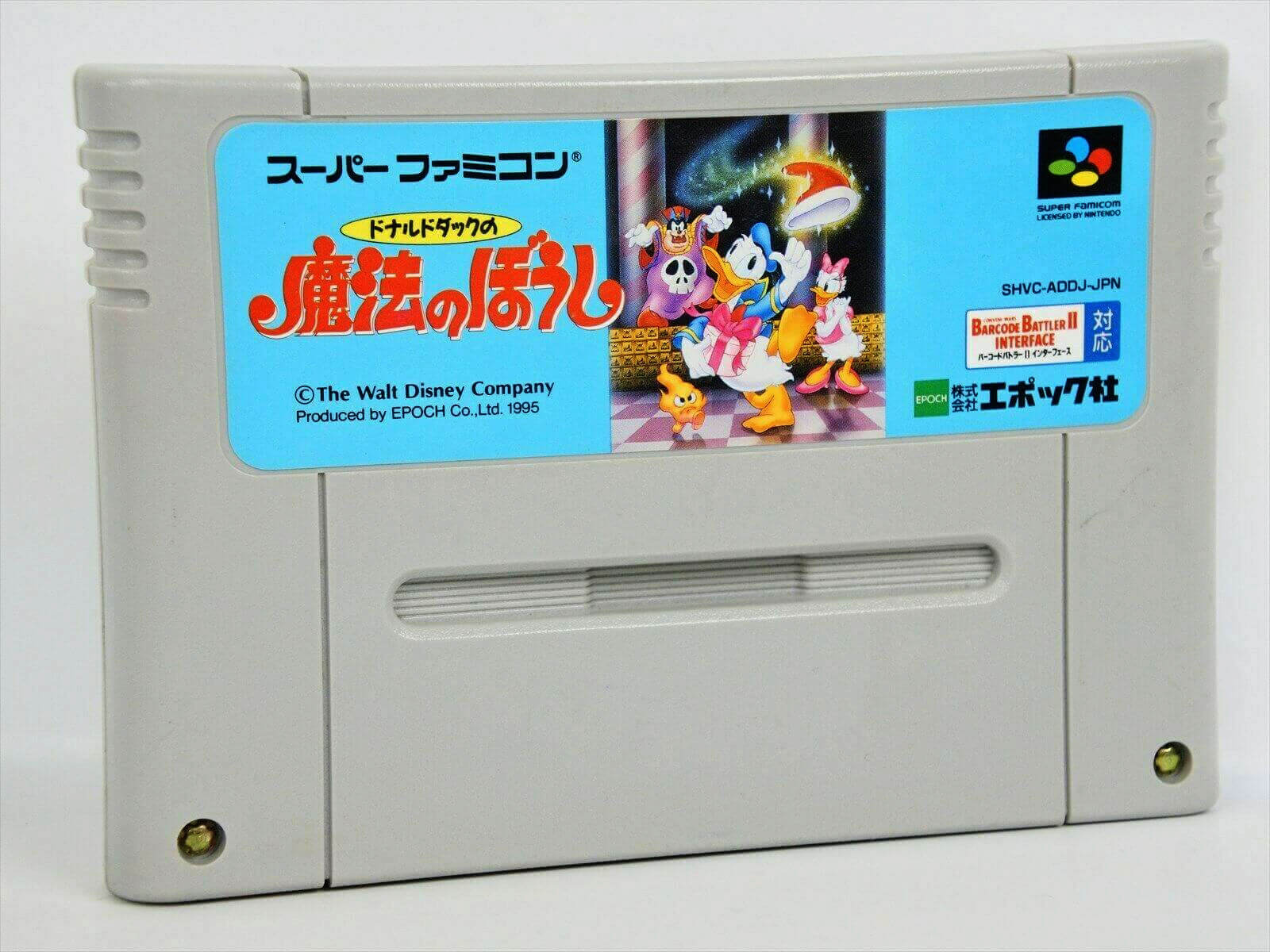 Лицензионный картридж Donald Duck Mahou no Boushi для Super Nintendo